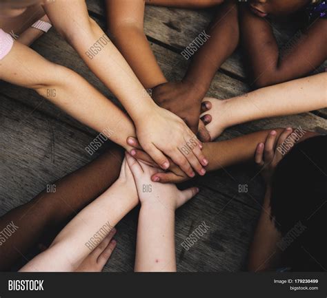 Diverse Hands Join Image & Photo (Free Trial) | Bigstock