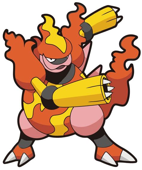 Magmortar | Fire type pokémon, Pokemon project, Pokemon pokedex