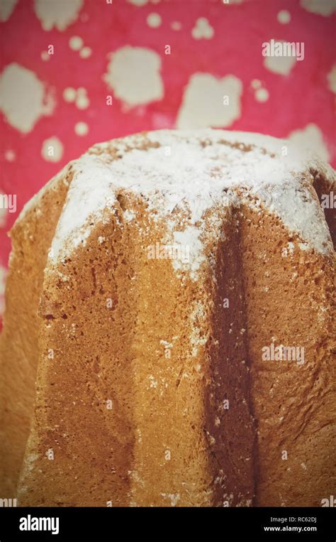 Pandoro - italian Christmas cake Stock Photo - Alamy