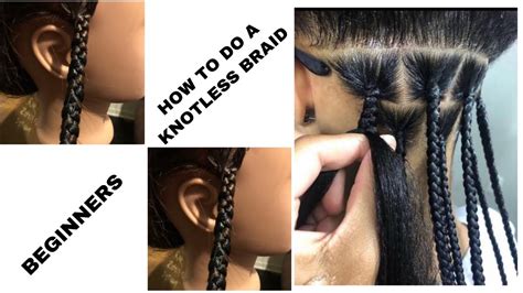 Steps For Knotless Braids - IMAGESEE