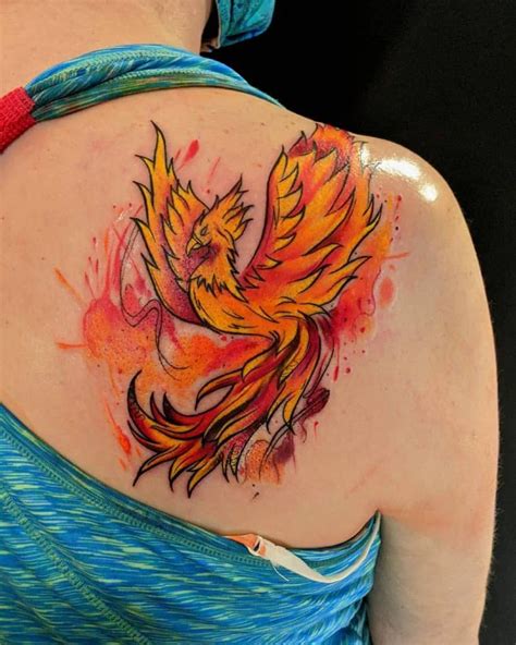 Top 73+ Best Phoenix Rising Tattoo Ideas - [2021 Inspiration Guide ...