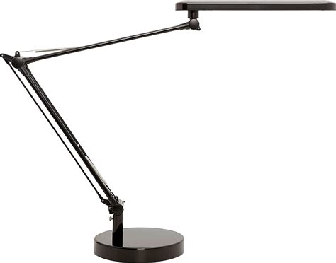 Unilux MamboLED LED Home Office Desk Lamp, Base + Clamp, Acrylonitrile Butadiene Styrene, 5.6 W ...
