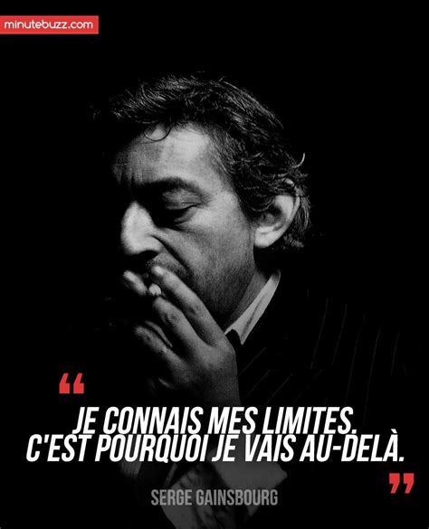 Serge Gainsbourg. | Serge gainsbourg, French quotes, Quote citation