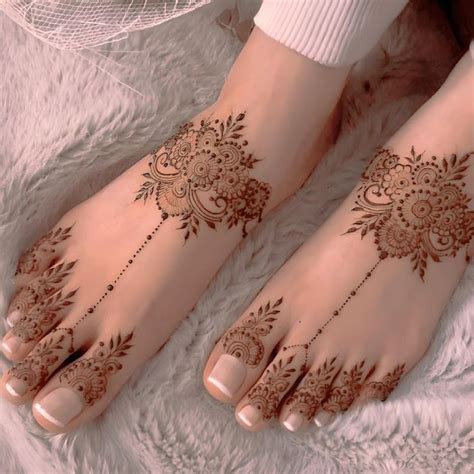 Easy Mehndi Designs For Feet For Beginners