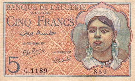Banknote Index - Algeria