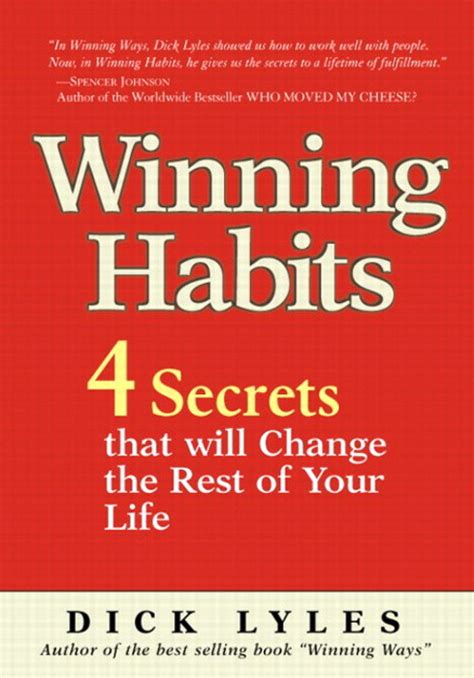 Winning Habits: 4 Secrets That Will Change the Rest of Your Life | InformIT