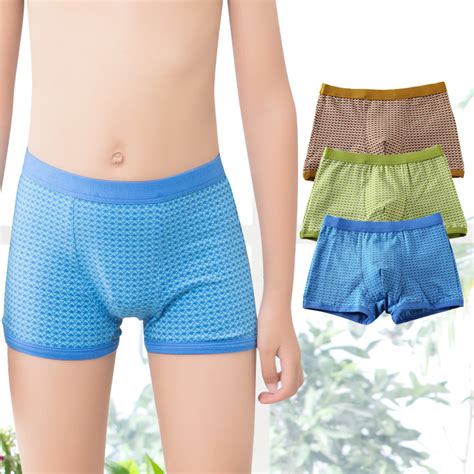 [USD 37.07] Children's underwear boys boxer shorts cotton children boys junior high school ...