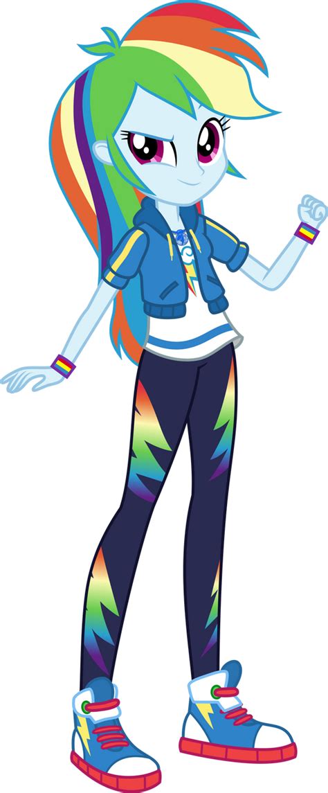 MLP: EQG Vector - Rainbow Dash (Posing) #2 by Twilirity on DeviantArt