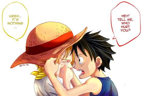 Luffy x Sanji moment part 1 by Hiria-ka.deviantart.com on @DeviantArt ...