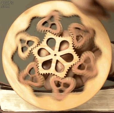 Satisfying GIF - Find & Share on GIPHY | Wooden gears, Gears, Planetary gear