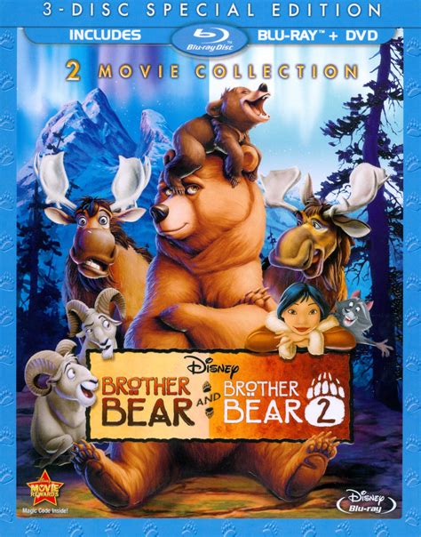 Brother Bear/Brother Bear 2 [Special Edition] [3 Discs] [Blu-ray/DVD] - Best Buy