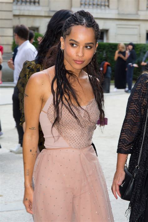 Zoë Kravitz at the Valentino Couture Show | Tom + Lorenzo