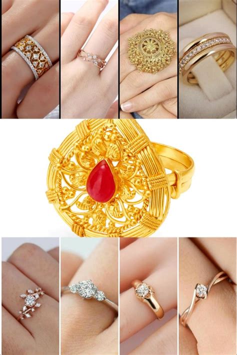 Engagement Rings for Girls | Rings for girls, Bridal gold jewellery ...