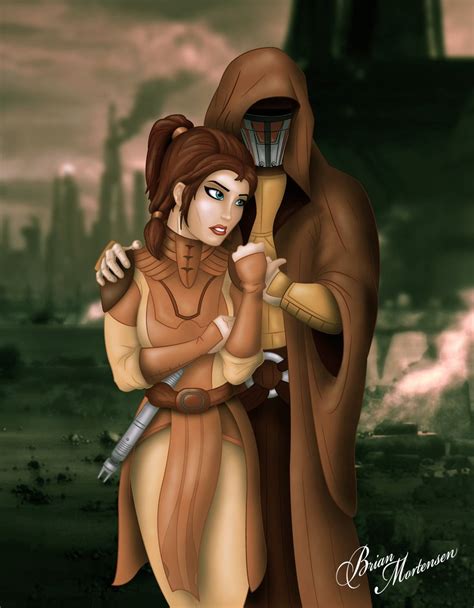 Revan Bastila | Star wars love, Star wars images, Star wars characters