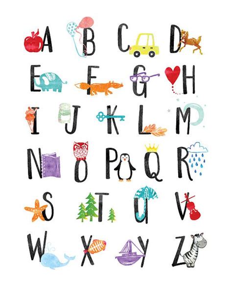 Pin on Alphabet print