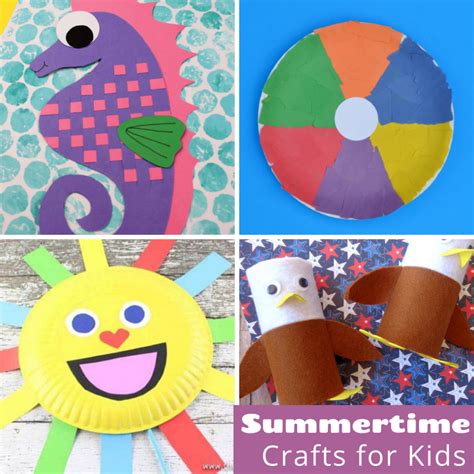 25 Spectacular Summer Themed Crafts for Preschoolers