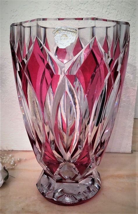 Val St Lambert Vase 'Kemal' CG830 Charles Graffart - Catalogue 1956. Crystal Glassware, Crystal ...