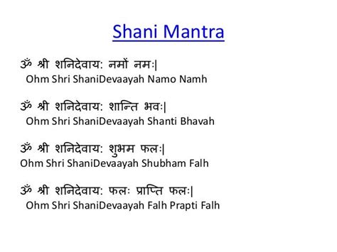 Shani mantra