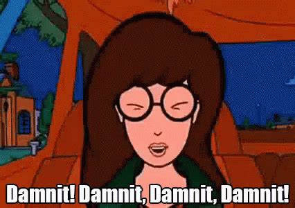 "Daria Damnit GIF" – "Daria Damn Damnit" – знаходьте анімації GIF і ...