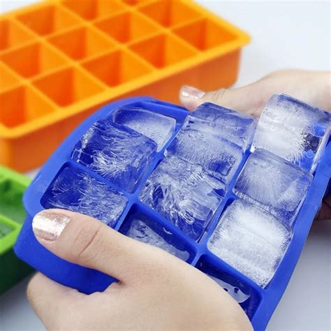 15 Cavity Personalized Silicone Ice Cube Tray - Buy Ice Cube Tray ...