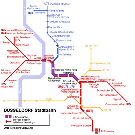 PLANOS DE METRO: Düsseldorf