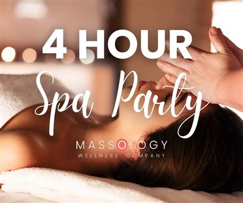 Rejuvenating 4 Hour Mobile Spa Party for 4-8 Guests » MASSOLOGY MOBILE MASSAGE