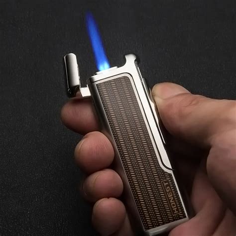 Multicolor Strong Straight Flame Gas Lighter Butane Cigarette Lighter ...