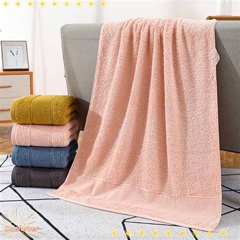 Khăn Tắm Cotton Màu Sắc Trơn Mau Khô Dành Cho Người Lớn | Shopee Việt Nam