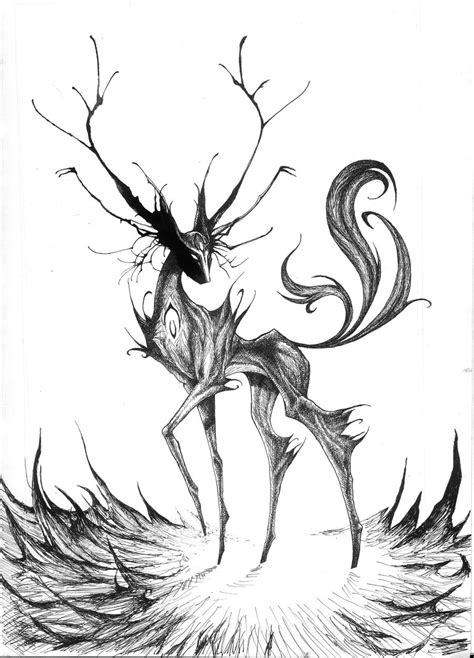 spirit of the wild ink monster by Peter709 on DeviantArt