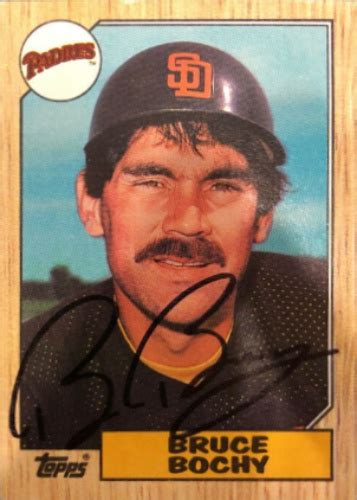 Bruce Bochy Autographs and Memorabilia | Sports, Baseball