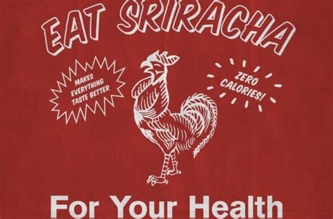 Foodista | Eat Sriracha Infographic Proves the Chili Sauce is Better Than Ketchup