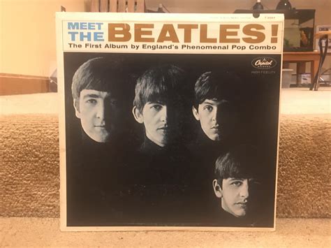 Album of the Day: “Meet The Beatles!” released in 1964 on Capitol Records. : r/vinyl