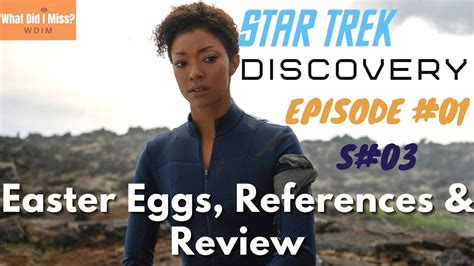 Star Trek: Discovery Season 3 Episode 1 - Easter Eggs, Breakdown & Review - YouTube