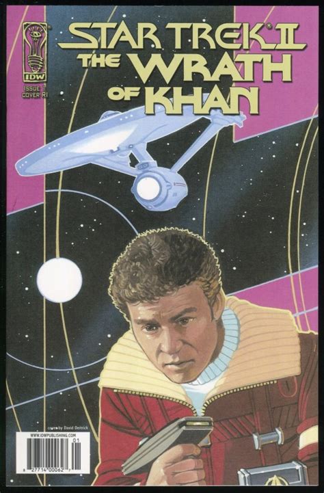 Star Trek Wrath of Khan Ltd RI Variant Comic Set 1-2-3 Lot IDW Movie ...