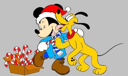 mickey and pluto christmas candy