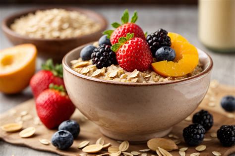 Oatmeal With Fruits And Berries Free Stock Photo - Public Domain Pictures