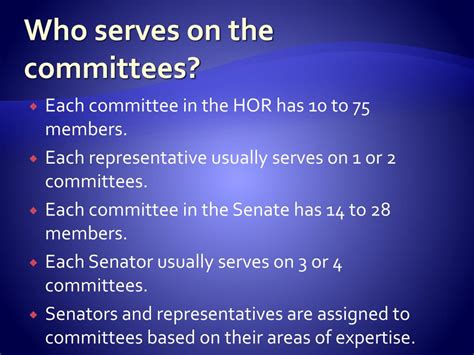 PPT - Committees in congress PowerPoint Presentation, free download ...