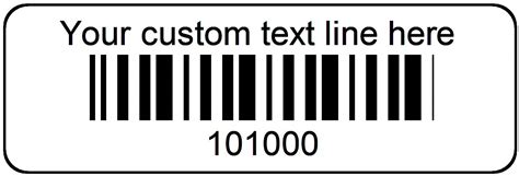 Buy 1000 Serial Number Barcode Labels 1-1/2" x 1/2" Sequential Bar Code Stickers Roll ...