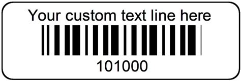 Buy 1000 Serial Number Barcode Labels 1-1/2" x 1/2" Sequential Bar Code Stickers Roll ...