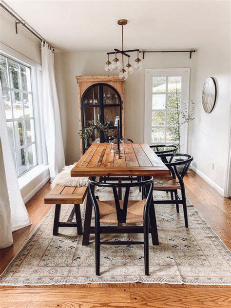 Images and videos of home decor in 2020 | Dining room small, Modern farmhouse dining, Vintage ...