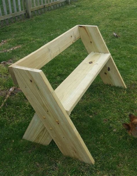 DIY Outdoor Bench in 30 mins w/ only 3 Tools! | Plans by Rogue Engineer