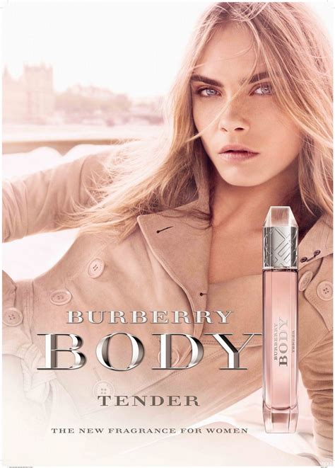 Cara Delevinge for Burberry “Body Tender” fragrance | Fab Fashion Fix | Celebrity perfume ...