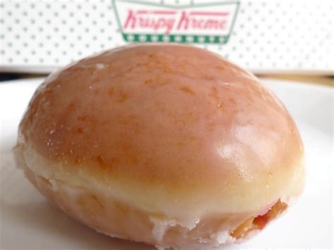 Krispy Kreme Glazed Raspberry Filled Doughnut Nutrition Facts - Eat ...