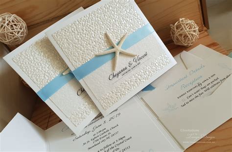 Beach Wedding Invitation Set. Wedding Invites Beach Theme. - Etsy Australia