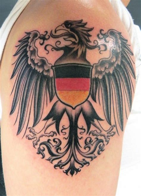 German Eagle Tattoo | German tattoo, Eagle tattoos, Tattoos