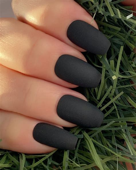 Matte Black Nail Polish Black Polish Matte Cream Nail Polish | Etsy