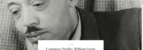 AfriClassical: OperaWire.com: Composer Profile: William Grant Still ...