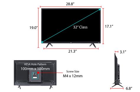 TCL 32” CLASS 3-SERIES HD LED ROKU SMART TV - 32S321 | TCL USA