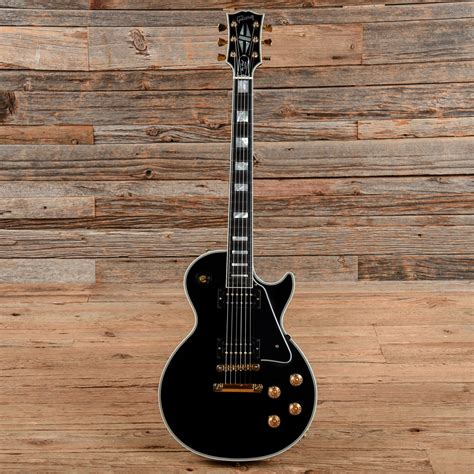 Gibson Custom Les Paul Custom Ebony 2020 – Chicago Music Exchange