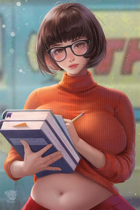 Wallpaper : Velma Dinkley, Scooby Doo, fictional character, tv series ...